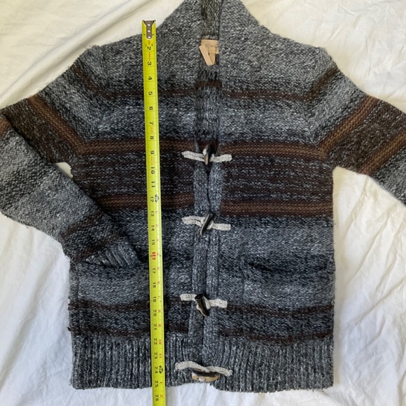Chunky Wool/Alpaca Blend Toggle Front Cardigan by Wilfred Free size M - Picture 4 of 8
